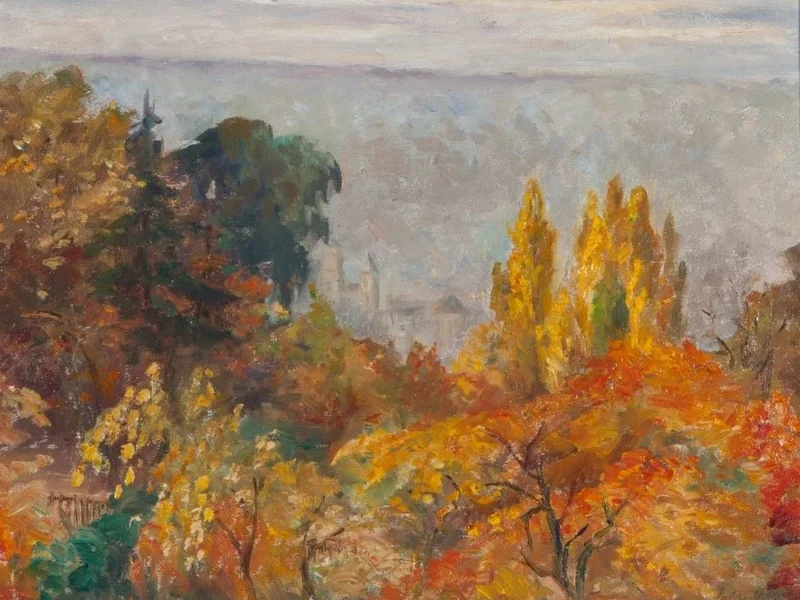 1866-Sally Wiest - Il punto di vista di Sally Wiest sulla chiesa collegiale